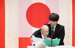 敬老会の写真